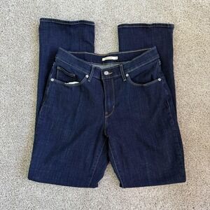 Levis Classic Bootcut Jeans Womens 30x32 Dark Wash Blue Denim Water Less Pants